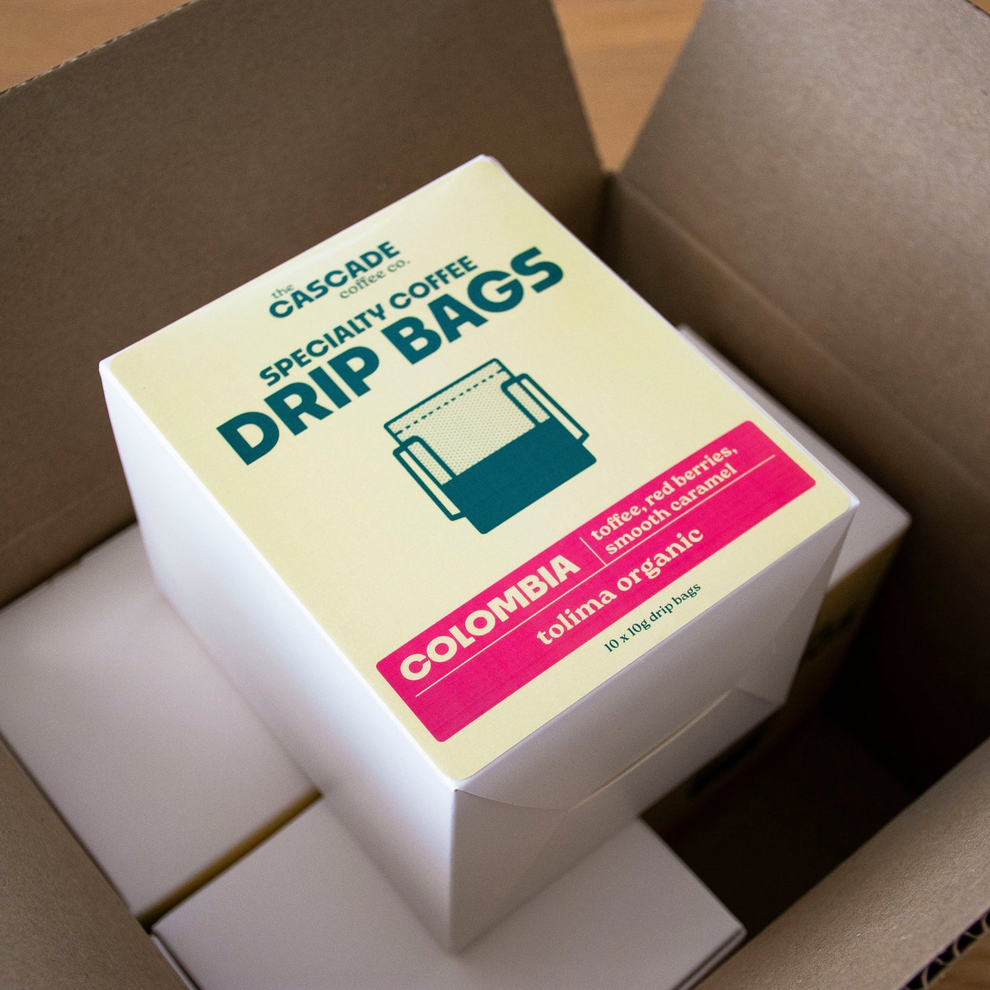 Colombia Tolima Coffee Drip Bags NZ – 40 Pack image 0