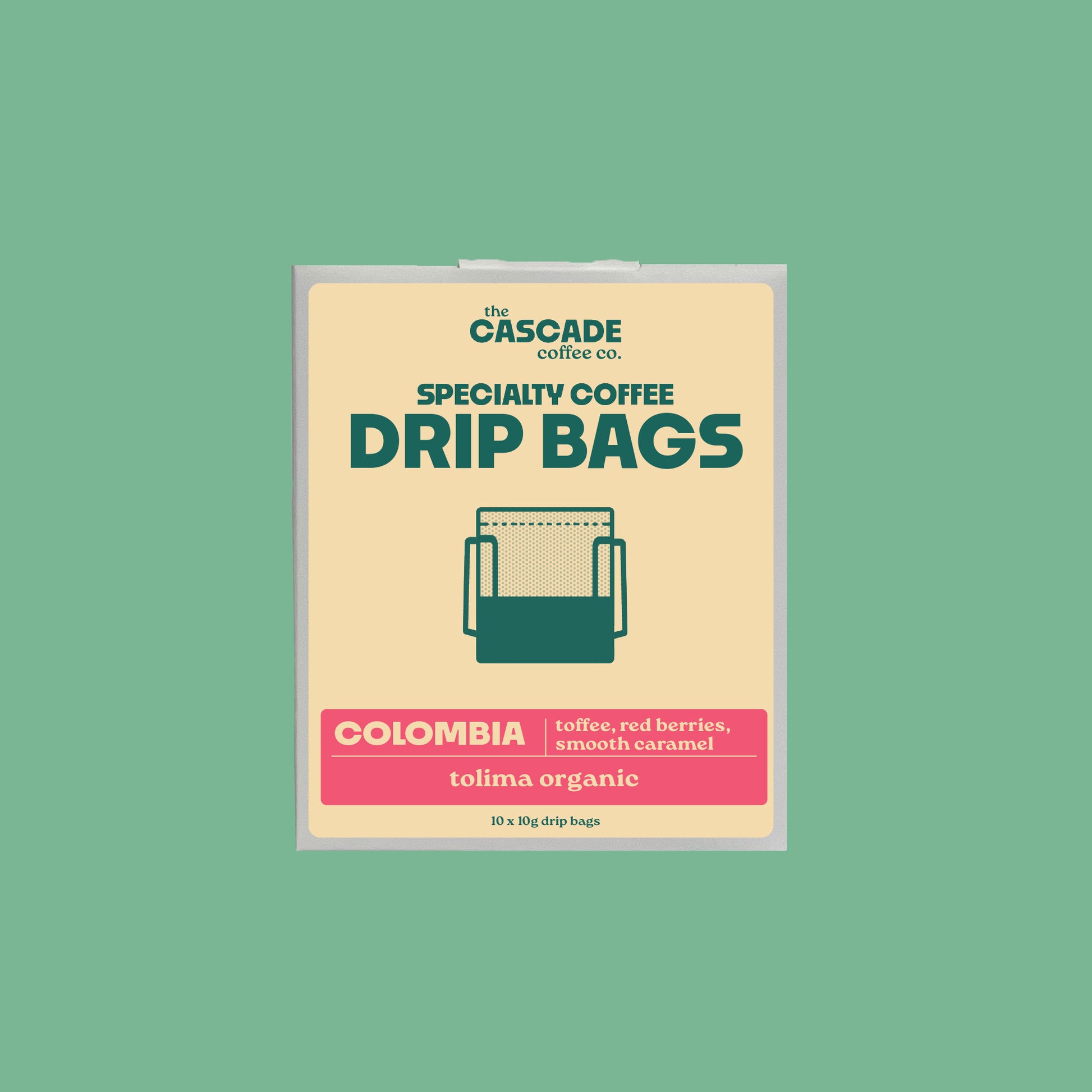 Colombia Tolima Coffee Drip Bags NZ image 0